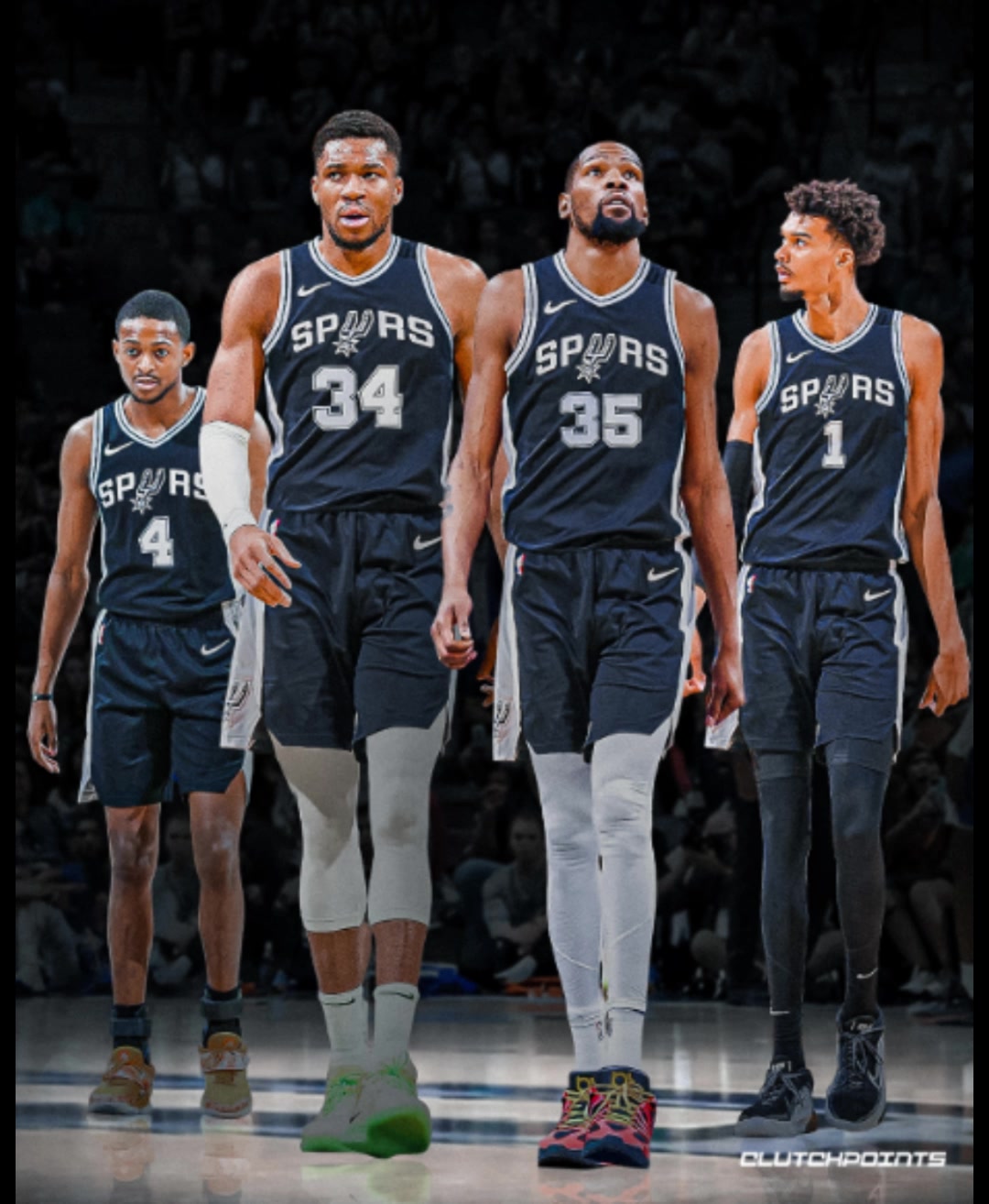 當(dāng)馬刺今夏集齊了文班和兩個小文班這比賽怎么打