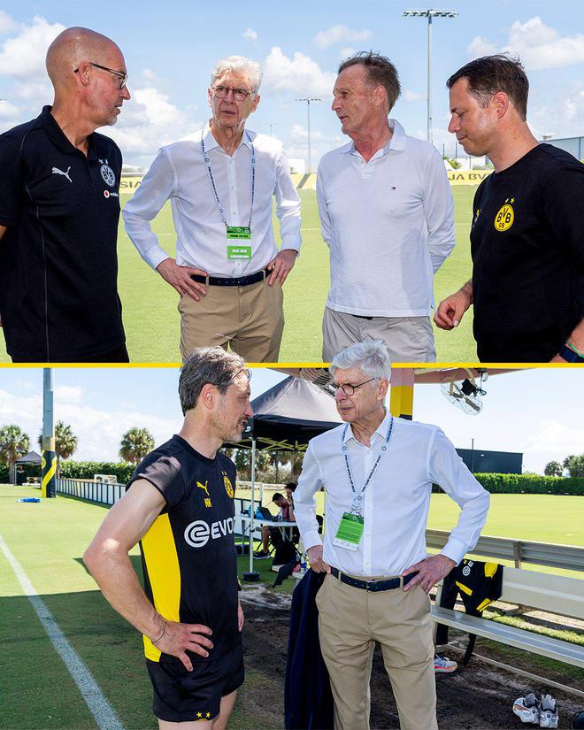 溫格與德足協(xié)主席訪多特蒙德營，對決馬梅洛迪日落前