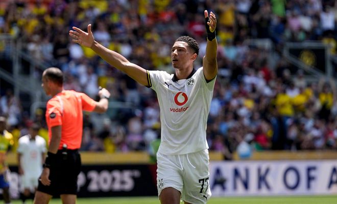 多特蒙德4-3勝南非霸主，小貝林厄姆首球，世俱杯首捷！