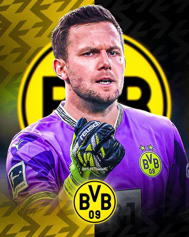 德媒：多特蒙德簽德魯維斯為替補(bǔ)門將，兩年合約。