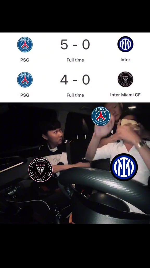 手下留情網(wǎng)友整活0-4時(shí)邁阿密國際突然想到了國米的遭遇