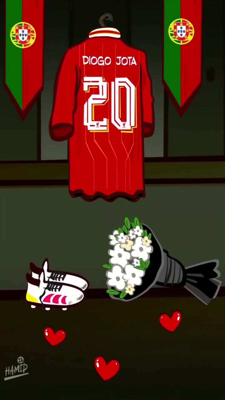 足壇所有人的心都碎了外網(wǎng)動畫紀念若塔愿天堂也有足球