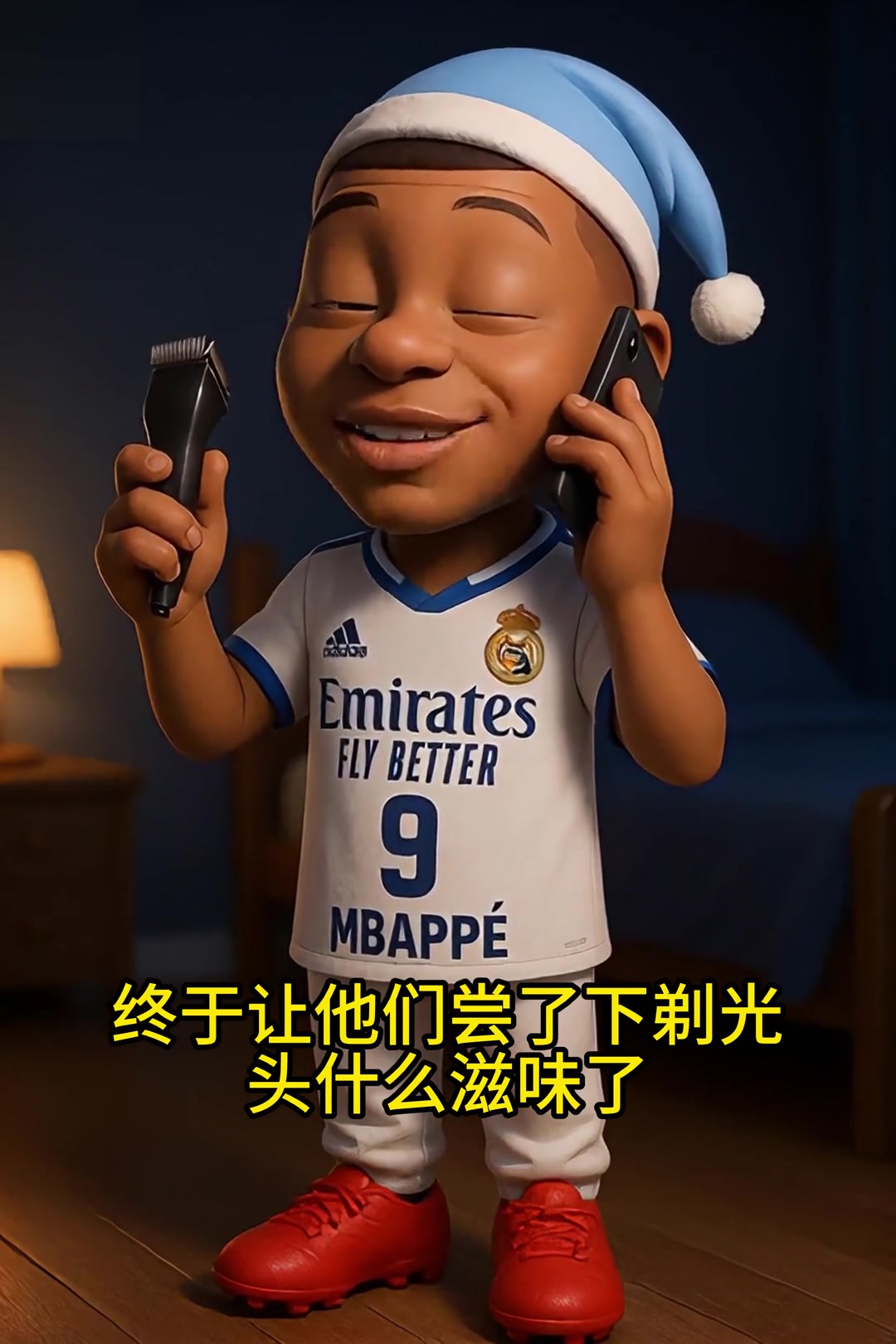 姆巴佩AI視頻睡醒就有好消息 切爾西3-0巴黎