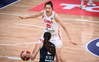 張子宇得分12分，中國(guó)女籃85-51勝新西蘭，A組第一晉級(jí)半決賽。