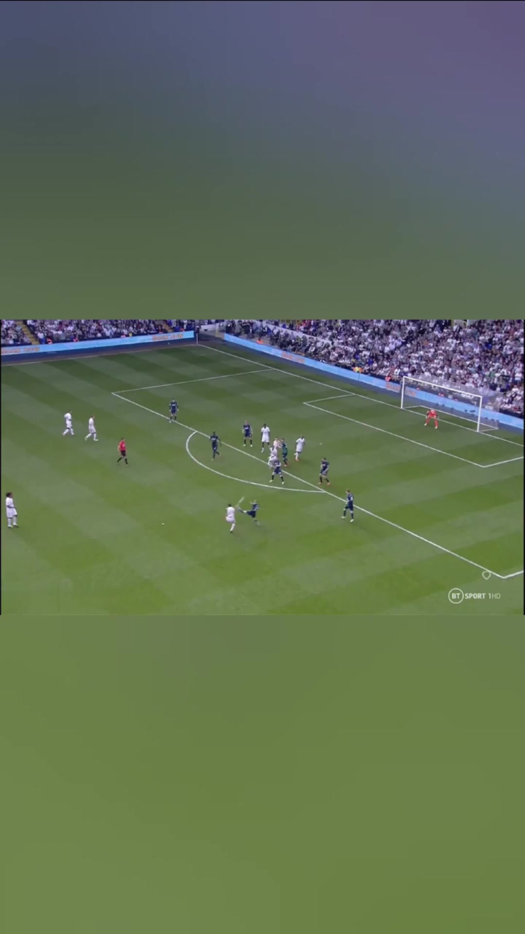 熱刺時期的貝爾不講道理橫帶一步直接轟進無解世界波