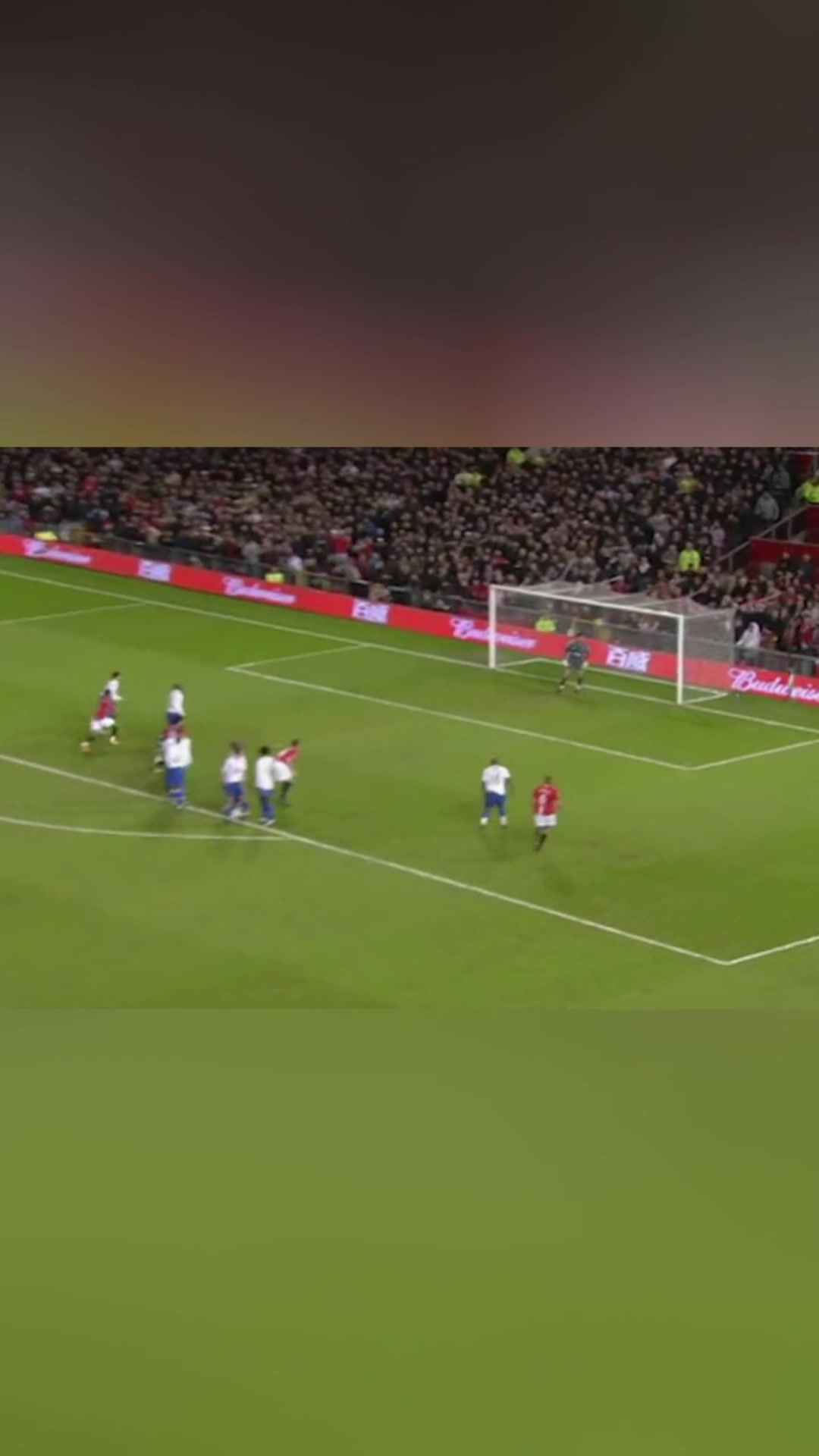 C羅電梯球曼聯(lián)巔峰之作弗格森這球沒有門將能撲出