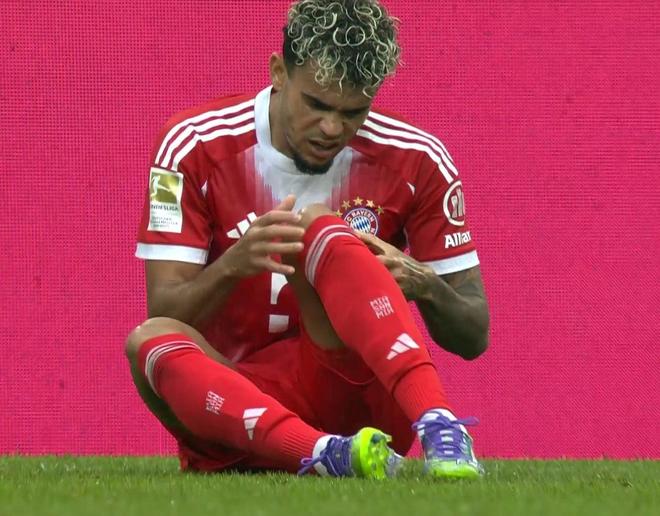 德天：迪亞斯賽后膝痛，治療后恢復(fù)。