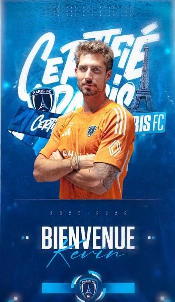 重返法甲，特拉普加盟巴黎FC，簽約至28年。