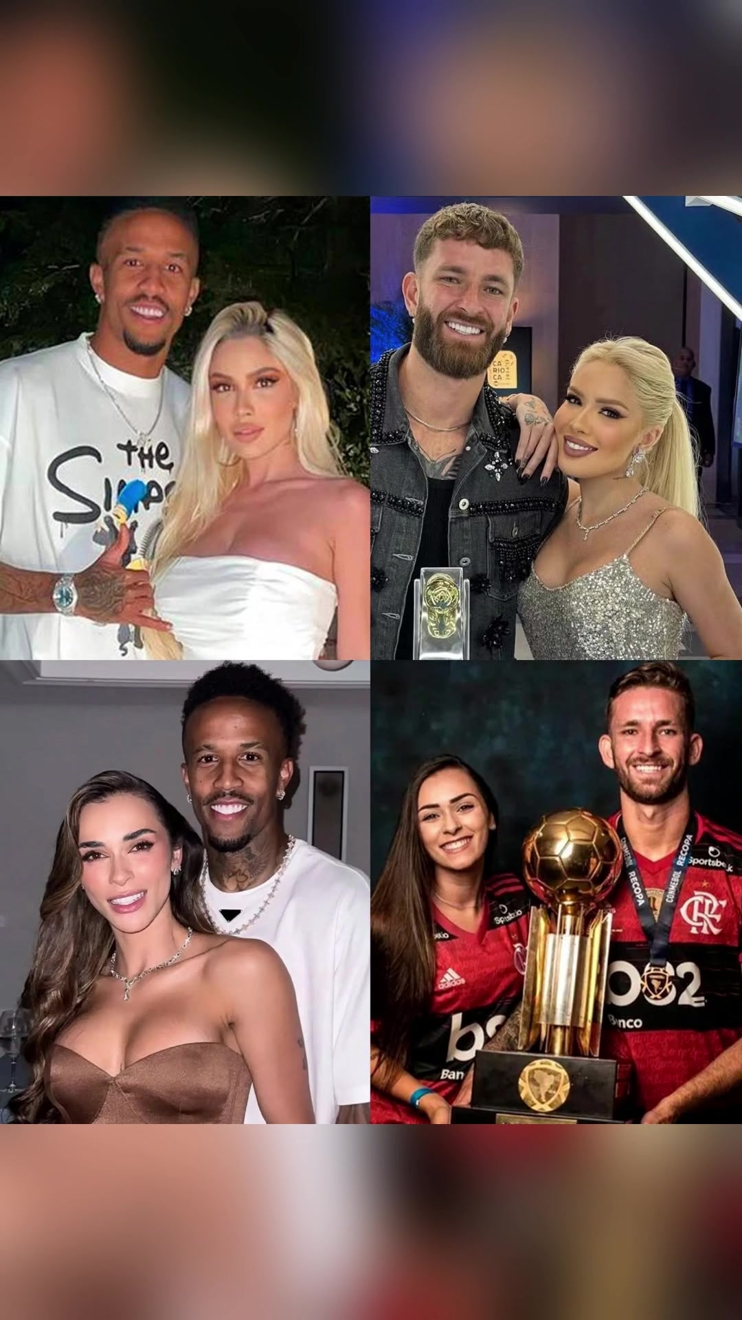 真會玩米利唐與弗拉門戈球員上演女友互換大戲