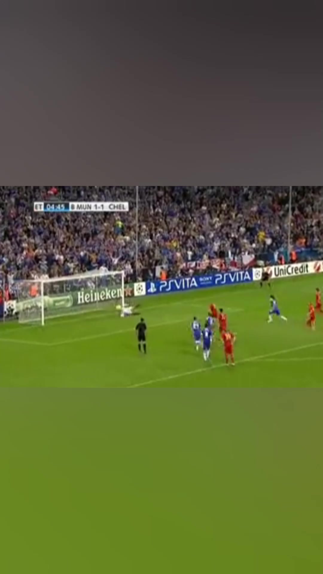 2012年歐冠決賽切赫封神一撲帶領(lǐng)切爾西贏取歐冠冠軍