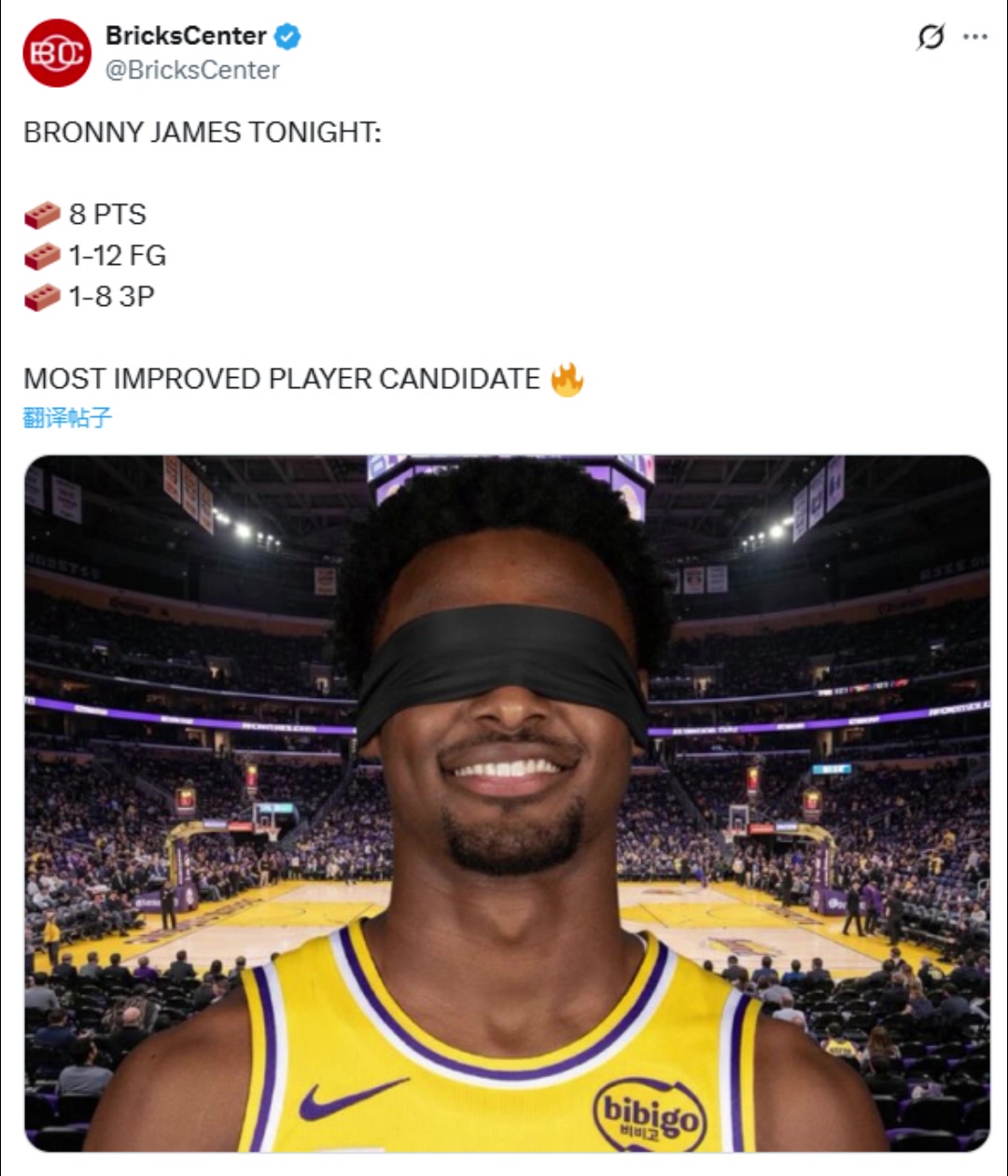 今天12中1楊毅此前談湖人給布朗尼四年保障合同皇帝新裝大家硬說他行