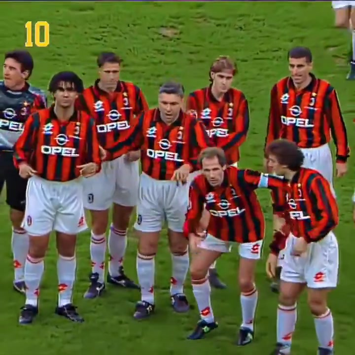 1997年巴雷西告別賽上的傳奇人物