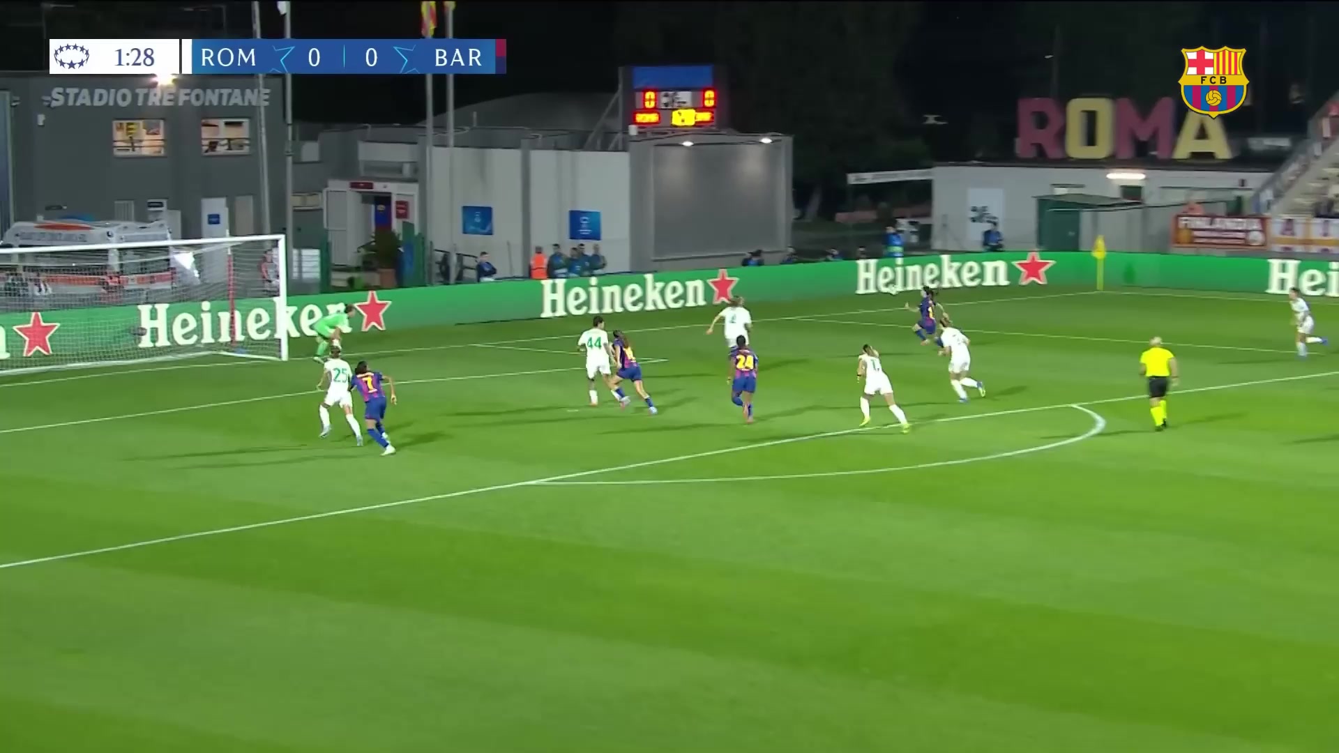 恐怖巴薩女足4-0羅馬開局豪取9連勝狂進(jìn)48球僅丟2球