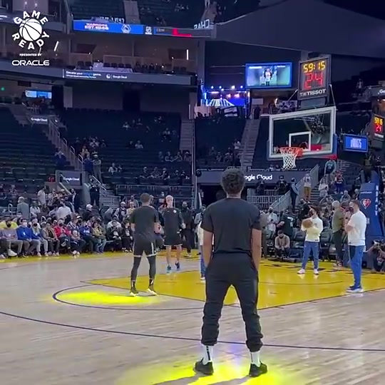 庫里的賽前訓練有時候真感覺比看一場NBA比賽還過癮