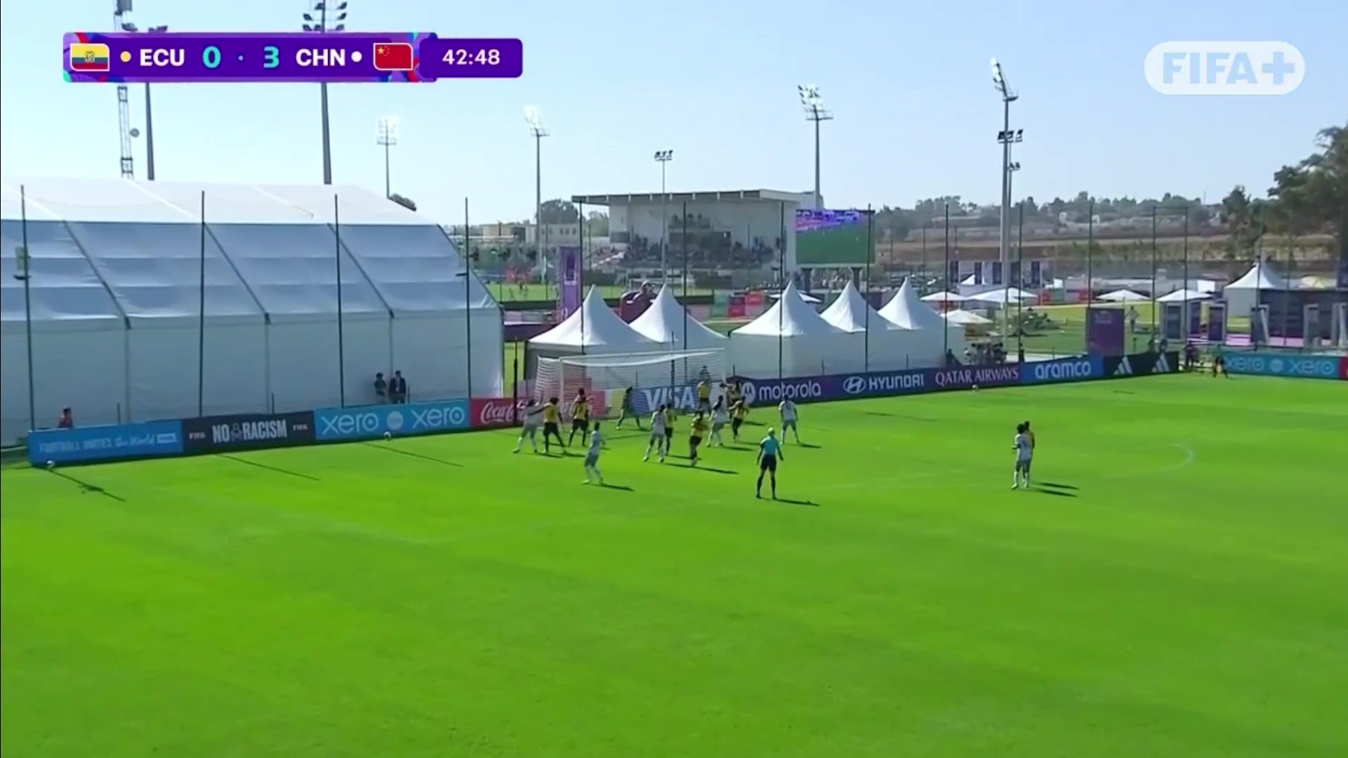 直接打花了U17中國(guó)女足4-0領(lǐng)先出線在望宋語(yǔ)后點(diǎn)破門